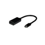 EFB Elektronik EBUSBC-DP-4K60 videokaabli adapter 0,15 m USB USB-C DisplayPort Must
