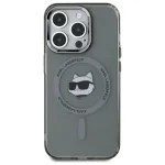Karl Lagerfeld KF002417 iPhone 15 Pro Max 6,7 inch Must k&otilde;va &uuml;mbris IML Metall Choupette Pea MagSafe