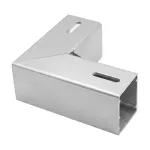 Synergy 21 LED U-Profile ALU052 90&deg; Corner Connector White