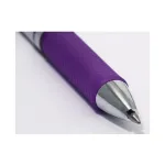 Pentel BL77-VO EnerGel Geelpliiats - 0,7 mm - Violetne tint - H&otilde;bedane korpus - Keskmine joon - 12 pakk