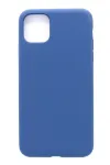Evelatus Apple iPhone 11 Premium Soft Touch Silicone Case Midnight Blue