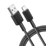 Anker Innovations 322 USB-A&ndash;USB-C kaabel nailonist 1,8 m must &ndash; kaabel &ndash; digitaalne/andmed