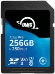 OWC Atlas Pro 256GB SDXC UHS-II V60 m&auml;lukaart &ndash; suurendatud mahutavusega SD (SDXC)