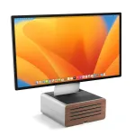 Twelve South HiRise Pro monitorialus hoiuruumiga iMac / Studio Display jaoks, h&otilde;bedane