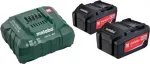 Metabo 685050000 Basic-Set, 2 x 4,0 Ah 18 V akude ja laadija komplekt