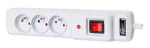 Getfort Surge Protector Power Strip 3A 1.5m Grey