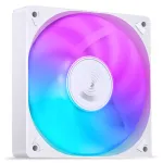 JONSBO SL-120CW 120 mm RGB korpuse ventilaator, 3-kontaktiline, valge