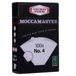 Kohvifilter MOCCAMASTER 85022 &mdash; paberfiltrid, valge, 100 tk pakendis