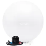 Tunturi Gymball 65 cm Anti-Burst Treeningpall - valkjas k&auml;sipumbaga