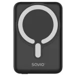 Savio BA-12 Magnetiline juhtmevaba akupank 10000 mAh must