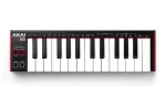 AKAI LPK25 MKII 25-klahviga USB-toitega mini MIDI-klaviatuur &mdash; oktavinihe, arpedžaator, 6 nuppu, punane