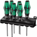 Kruvikeerajate komplekt Wera 335/350/355/6 Kraftform Plus
