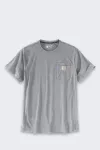 Carhartt Force Mid Pocket T-s&auml;rk Heather Grey