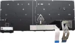 Lenovo ThinkPad T14 Gen 2 / T15 Gen 2 / P14s Gen 2 / P15s Gen 2 / L14 Gen 2 / L15 Gen 2 / E14 Gen 2 / E15 Gen 2 / X13 Gen 2 / X13 Yoga Gen 2 s&uuml;learvuti klaviatuur, hiina paigutus, taustvalgustusega, h&otilde;bedane raam, mustad klahvid, TrackPoint, FRU 5N21 ...