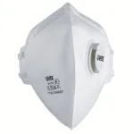 uvex silv-Air classic 3310 FFP3 respiraatormask - valge, tekstiilist peapael, PP ninakl&otilde;ps, 1 tk 8763310