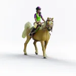 schleich HORSE CLUB Sarah & Mystery, 5 a, Hobused, Mitmev&auml;rviline