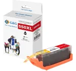 G&G tindikassett Canon PGI-550PGBK XL must (18824)