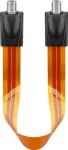 Wentronic Goobay SAT akna l&auml;biviigukaabel, &uuml;lilame 0,3 mm, pruun-must, 0,3 m, F-emane kuni F-emane 67244
