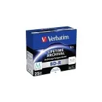 Verbatim M-Disc 5 tk BD-R 25 GB 4x kettad tindiprinteriga prinditava pinnaga, Jewel Case karbis