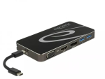 Dokkimisjaam DeLOCK USB USB-C 3.2 4K HDMI DP 1080p VGA USB Hub PD 3.0