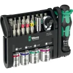 Wera Tool-Check Modular Imperial mini p&otilde;rkmehhanismi, pesade ja otsakute komplekt, 21-osaline (05049001001)