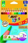 BIC Evolution Triangle 8871462 v&auml;rvipliiatsid, 12 v&auml;rvi