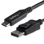 StarTech.com 1,8 m USB-C&ndash;DisplayPort 1.4 kaabel &ndash; 4K/5K/8K USB USB-C&ndash;DP 1.4 Alt Mode videoadapteri muundur &ndash; HBR3/HDR/DSC &ndash; 8K 60 Hz DP monitorikaabel USB-C/Thunderbolt 3 jaoks