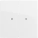 Gira OneKNX System 70 surunupp-rocker, 2-kohaline, puhtvalge (517370)