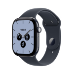 Apple Watch Series 12 GPS + Cellular 46 mm, &ouml;&ouml;sinine keraamiline korpus, meresinine spordirihm, S/M