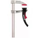 Kruviklamber BESSEY KliKlamp KLI16 16 cm Roostevaba teras Must Punane