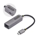 StarTech.com 2,5GbE USB-C Etherneti adapter, 100 W PD l&auml;bivool, NBASE-T NIC, USB 3.0 USB-C 2,5/1G mitme kiirusega v&otilde;rk, Thunderboltiga &uuml;hilduv, Windows ja Mac