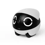 Enabot ROLA Mini lemmiklooma kaaslasrobot, laser, 5000 mAh, valge/must