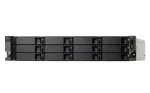 QNAP - TL-R1200C-RP - Festplatten-Array - 12 Sch&auml;chte (SATA-600) USB 3.2 Gen 2 (extern) Rack einbauf&auml;hig 2U