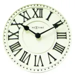 NeXtime klok 5187wi London Table, &Oslash;16 cm, Sein, Valge/Must+B32