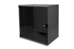 DIGITUS Professional - korpus - SOHO, kokkupanemata - 540x400 mm (l x s) - sobib seinale paigaldamiseks - must, RAL 9005 - 12U - 48,3 cm (19) (DN-19 12-U-S-SW)