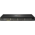 HPE - Aruba Series - l&uuml;liti - 2930F 48G PoE+ 4SFP - L3 - hallatav - 48 x 10/100/1000 (PoE+) + 4 x Gigabit SFP (&uuml;leslink) raamile paigaldatav PoE+ (740 W)
