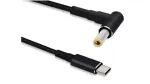 Kaablisoolisandur Microconnect USBC-DC-5A-20V USB C to 5.5*2.5 1.2m Must