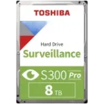 Toshiba S300 Pro Valvev&auml;lise sisemine k&otilde;vaketas 8 TB 7200 RPM 512 MB 3.5 Serial ATA III