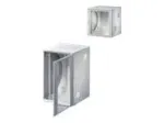 Rittal FlatBox - Korpus - sobib seinakinnituseks - RAL 7035 - 9U - 48,3 cm (19 inch)