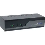 KVM-i t&ouml;&ouml;laua l&uuml;liti InLine 62644I 4-pordiline kahe monitoriga DP+HDMI 4K USB 3.0 heli