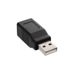 USB 2.0 adapter, A-t&uuml;&uuml;pi isane / B-t&uuml;&uuml;pi emane, InLine 33443