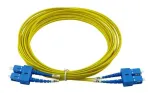 BlueOptics SFP3232BU20MK InfiniBand fiiberoptiline kaabel 20 m SC kollane
