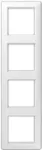 L&uuml;litiraami paneel Jung AS 584 WW Valge, duroplast, 80,5 &times; 293,5 mm