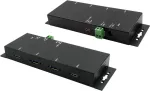 Exsys EX-1234HMVS - Jaotur - 4 x USB 3,2 Gen 2 - Lauapealne, seinale kinnitatav - DC (EX-1234HMVS)