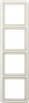 Jung CD 500 CD 584 W 4-kohaline raam, vertikaalne/horisontaalne, valge