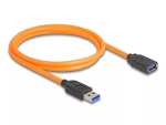DeLOCK USB-kaabel USB Type-A-pistik emasele 5 Gbps 1 m oranž