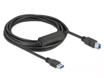 USB-kaabel DeLOCK 85379 USB 3.2 Gen 1 5 m USB A USB B must