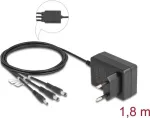 DeLOCK 41466 v&auml;line toiteadapter 5V 2A 10W, DC 3.5x1.35/5.5x2.1/5.5x2.5 mm