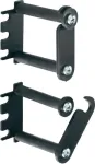 Rittal DK kaablijuhtimislatt - Rack-Cable-Managementkit (horisontaalne) - 1U - 48,3 cm (19) (7111.214)