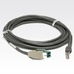 Zebra CBA-U15-S15ZAR USB Power Plus kaabel, 4,57 m (15 jalga), sirge